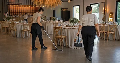 Limpieza de eventos: cómo organizar el antes, el durante y la entrega final
