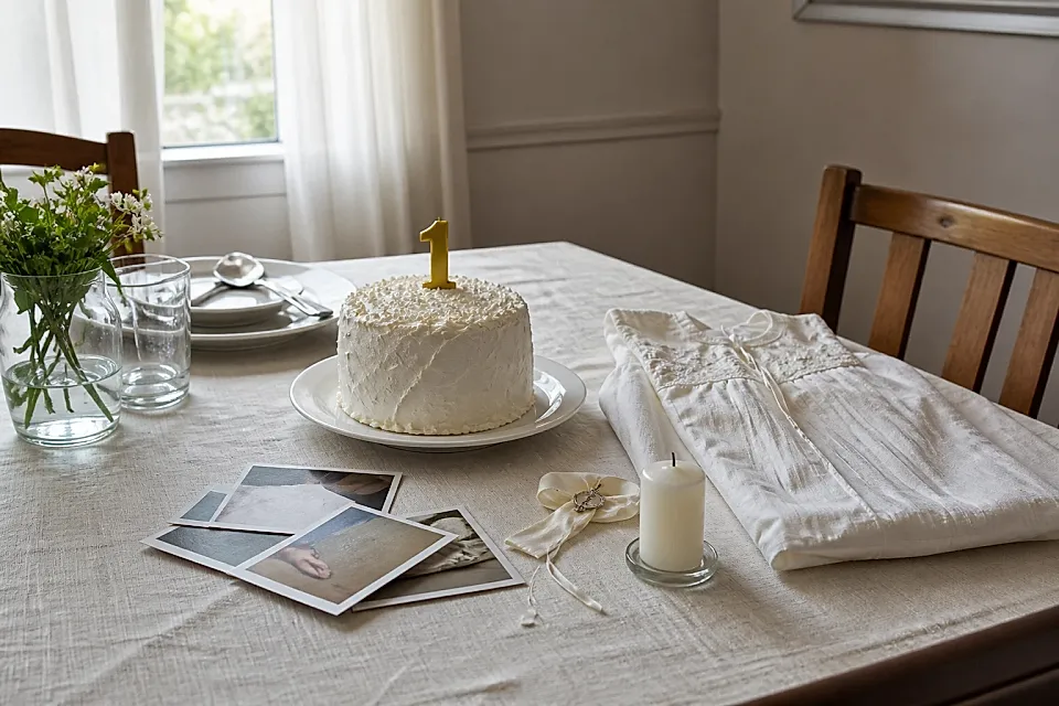 Bautismo y primer cumpleaños juntos: cómo ordenar dos celebraciones en un mismo día