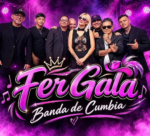 Fer Gala banda de cumbia