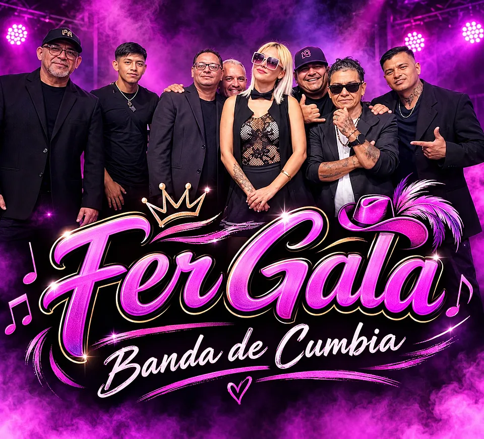 Fer Gala banda de cumbia