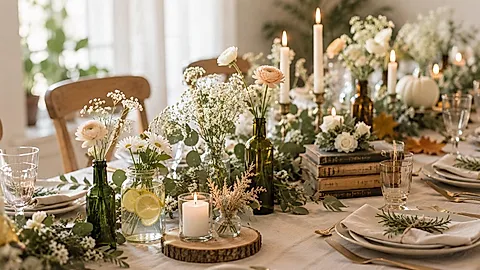 9 ideas creativas para armar tus propios centros de mesa sin gastar de más
