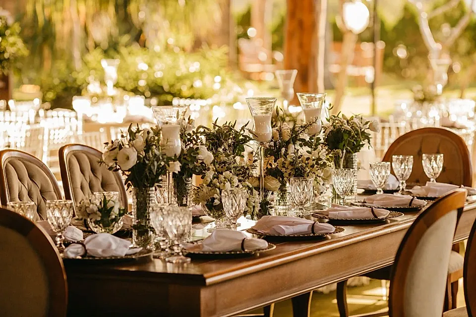 Mesa de novios: 3 formas de compartir la recepción