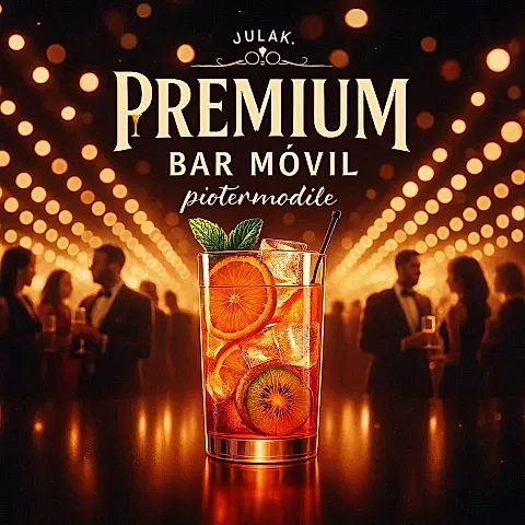 Barra Movil - Barra Libre - Eventos - Bartender - Tragos