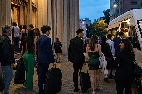 Acto y fiesta de egresados el mismo día: cómo ordenar el cambio de sede