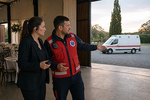Servicio médico para eventos: qué cobertura pedir y qué dejar por escrito