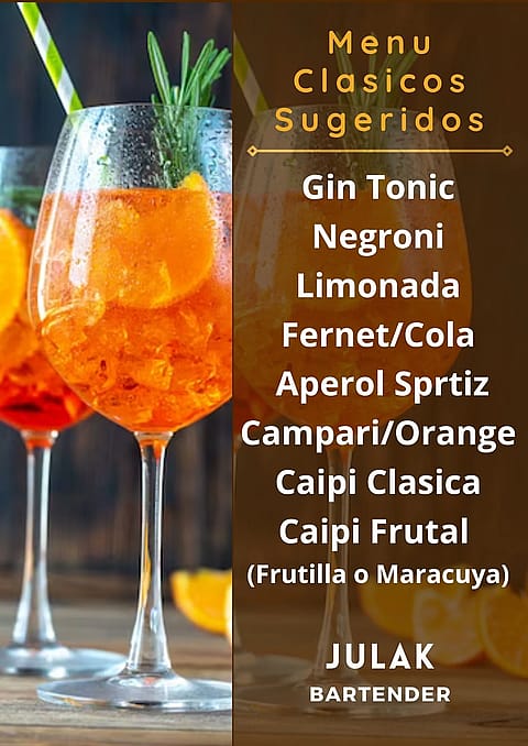 Barra Movil - Barra Libre - Eventos - Bartender - Tragos 5