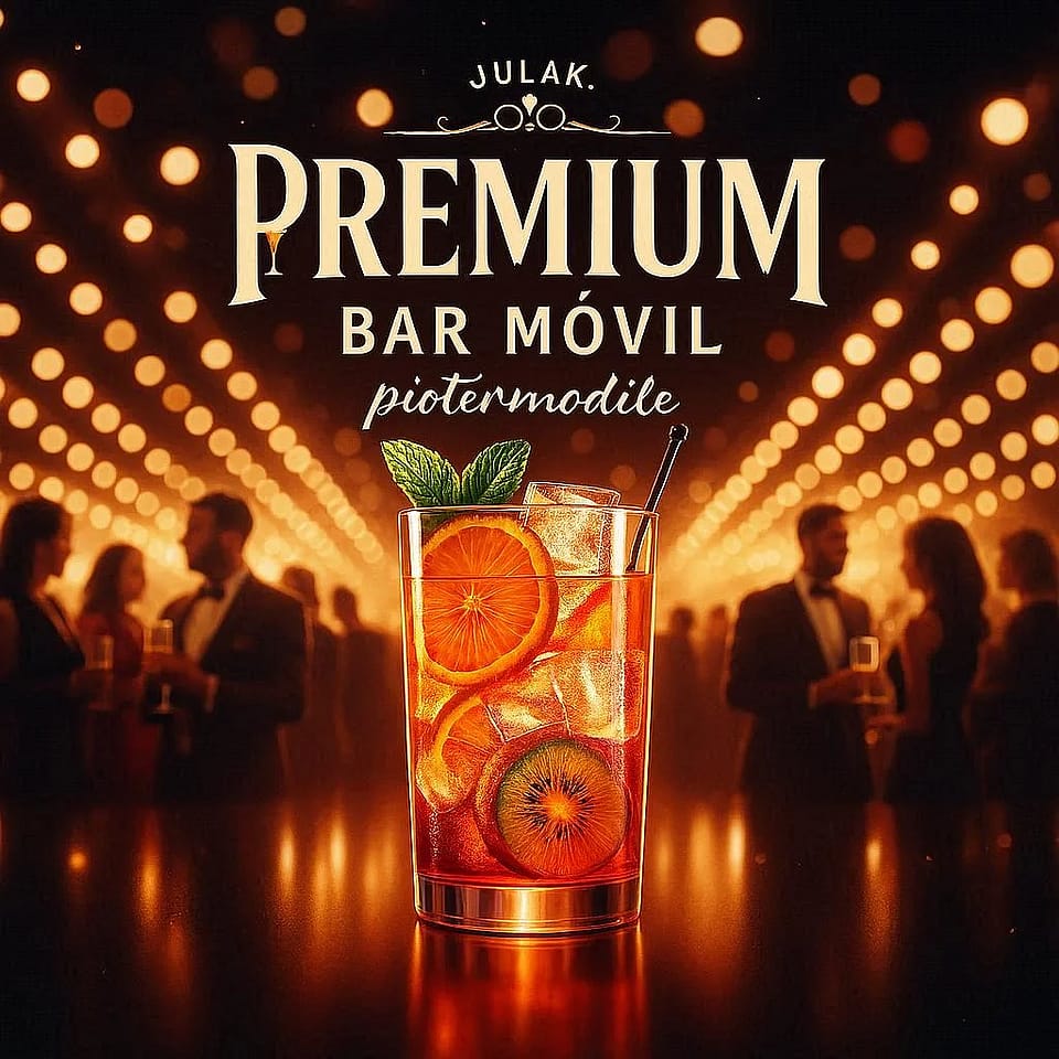 Barra Movil - Barra Libre - Eventos - Bartender - Tragos