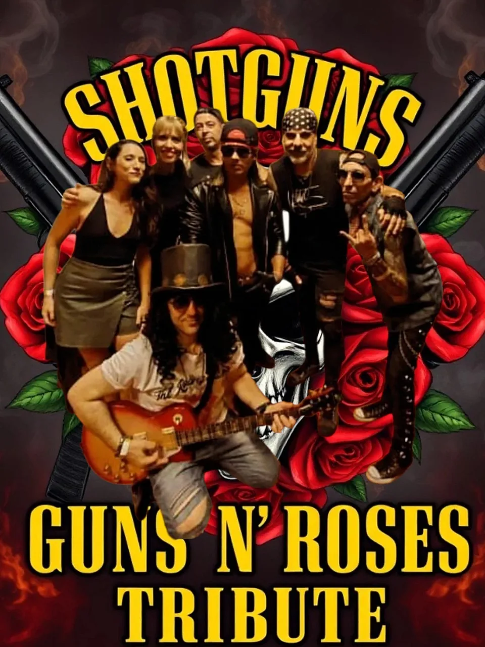 "Shotguns" tributo al rock 80/90s